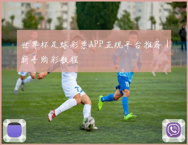 世界杯足球彩票APP正规平台推荐｜新手购彩教程