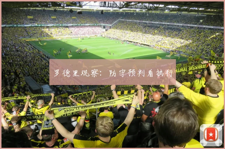 罗德里观察：防守预判看执行